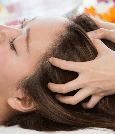 head massage for hair treatment